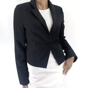 NEEDLE AND THREAD Blazer Cropped One Button Jacket L